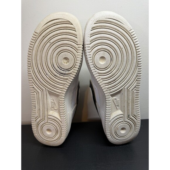 Nike Air Force 1 '07 LV8 Double Swish White/black/gold Colorway 4Y, Womens 5.5 - Picture 9 of 13